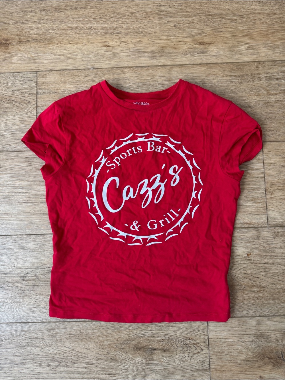 wild fable Red Logo Tee